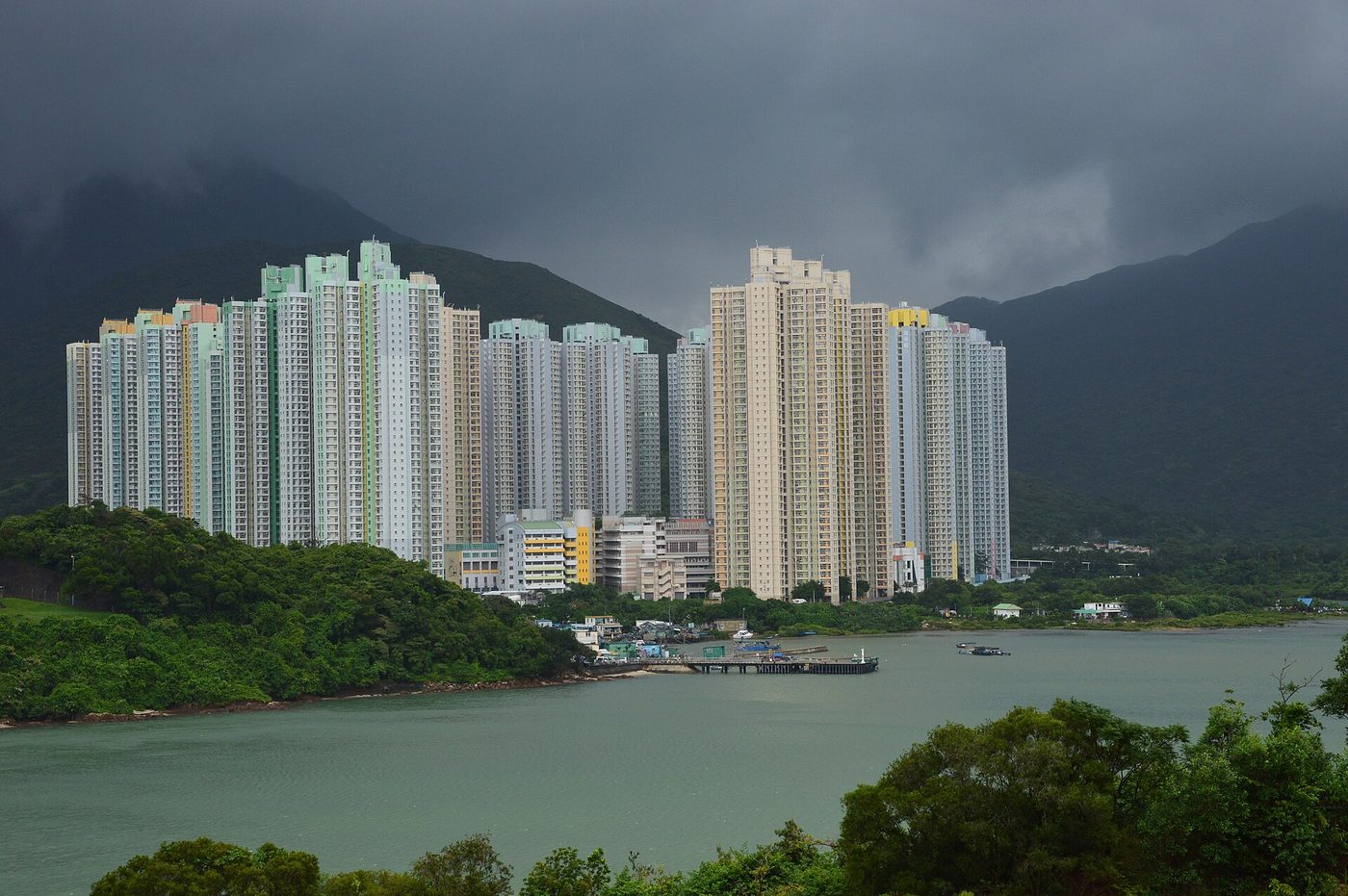 Yat Tung Estate in Tung Chung, on Lantau Island in Hong Kong, in August 2013. File photo.