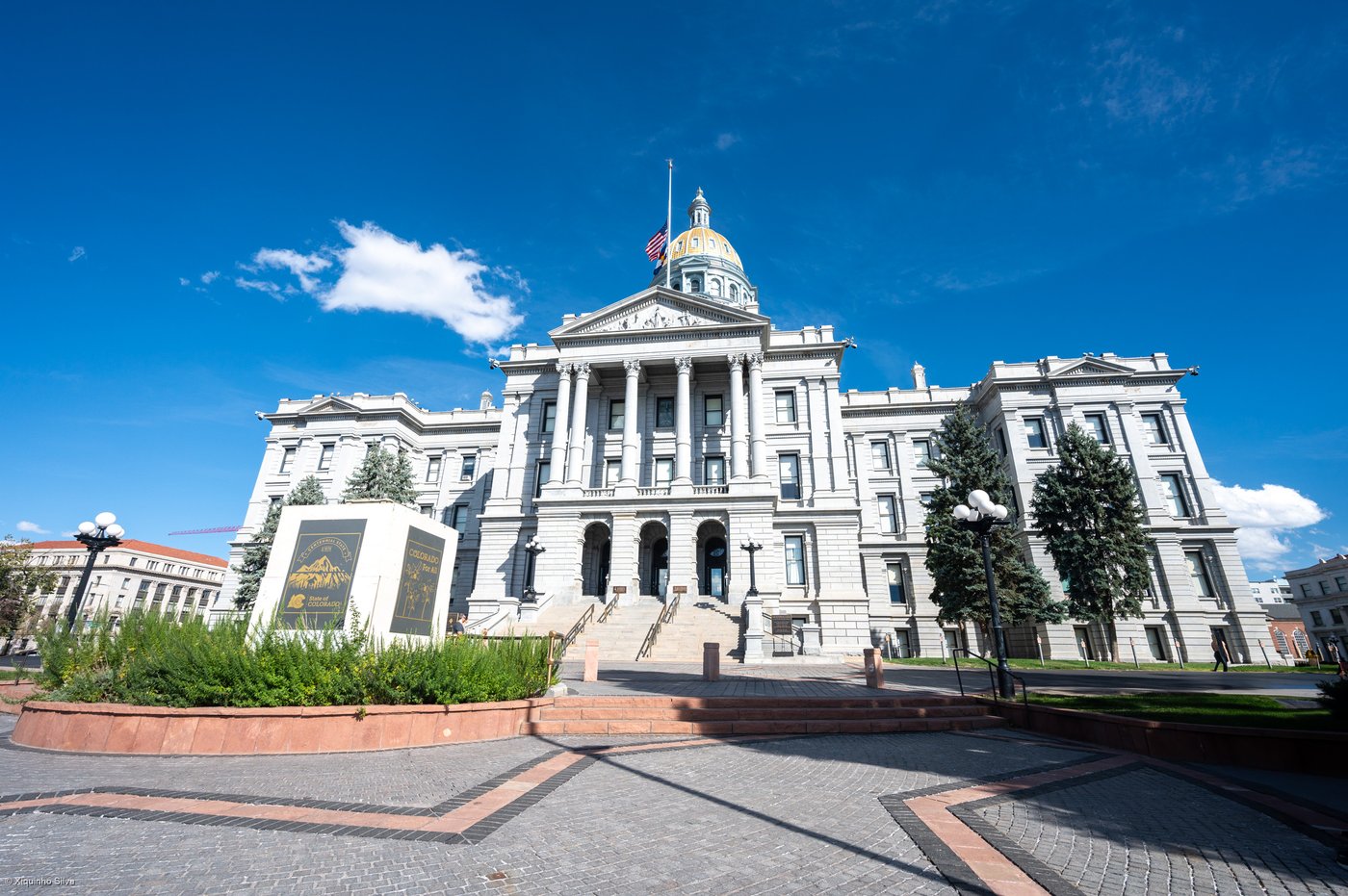 The Colorado State Capitol in Denver, where the General Assembly meets, in 2023. File photo.