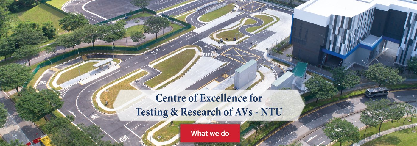 CETRAN autonomous vehicle test centre at Nanyang Technological University.