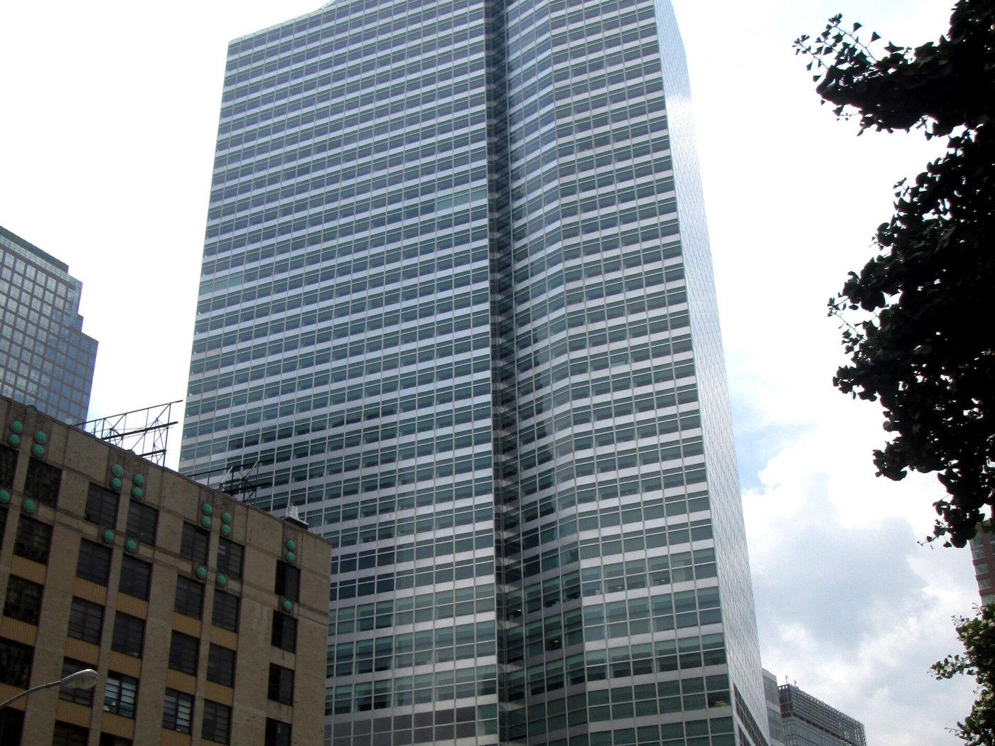 200 West Street in Lower Manhattan, the Goldman Sachs tower. Goldman Sachs was sole lead bookrunner on the loan. File photo, 2013.